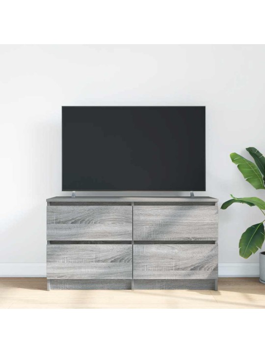 Tv skříňka šedá sonoma 100x35x54 cm kompozitní dřevo