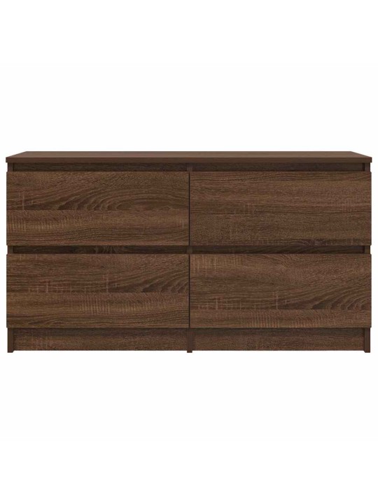 Tv skříňka hnědý dub 100x35x54 cm kompozitní dřevo