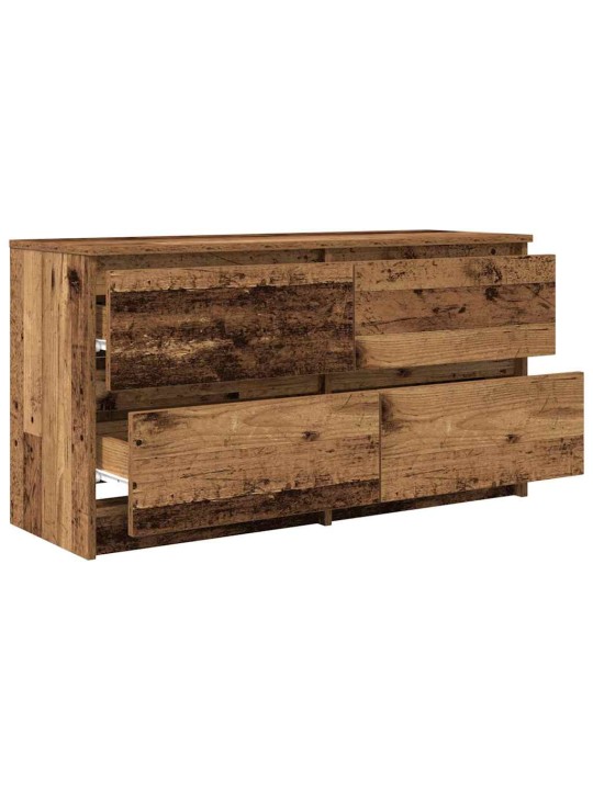 Tv stolek old wood 100x35x54 cm kompozitní dřevo