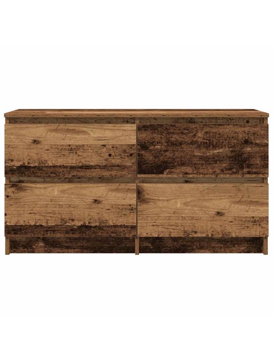 Tv stolek old wood 100x35x54 cm kompozitní dřevo