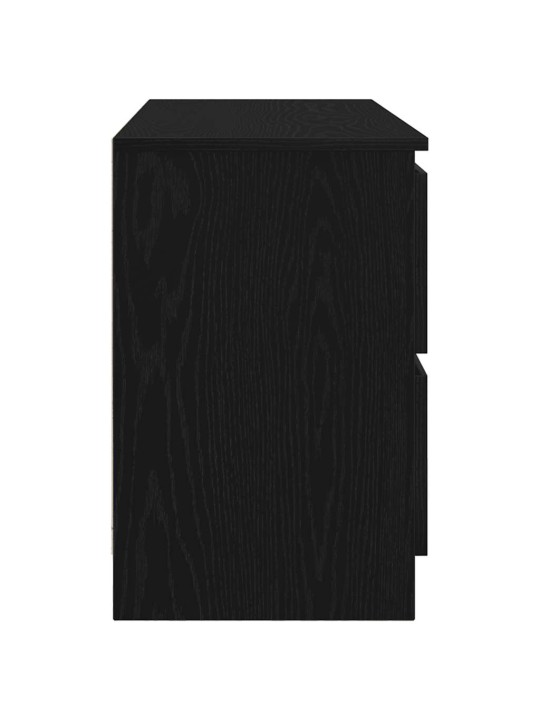 Tv skříňka černá 100x35x54 cm kompozitní dřevo