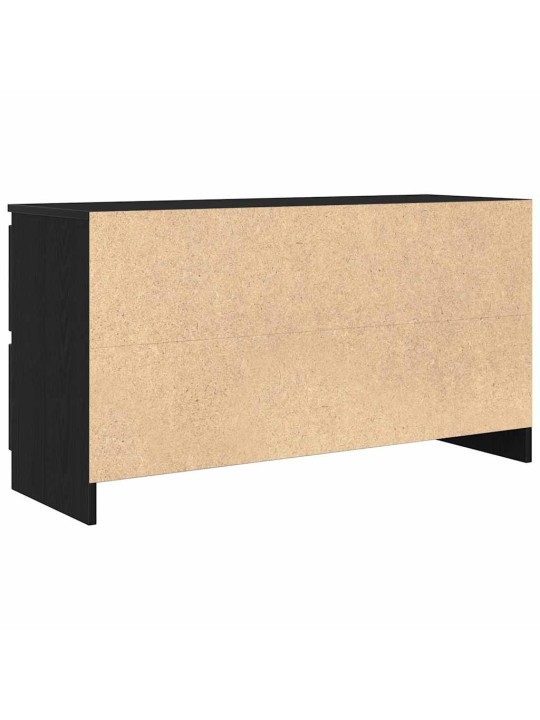 Tv skříňka černá 100x35x54 cm kompozitní dřevo
