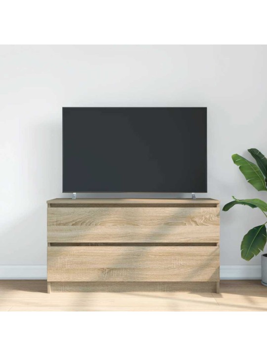 Tv skříňka dub sonoma 100x35x54 cm kompozitní dřevo