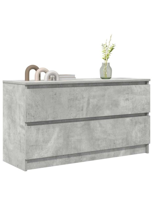 Tv skříňka betonově šedá 100x35x54 cm kompozitní dřevo
