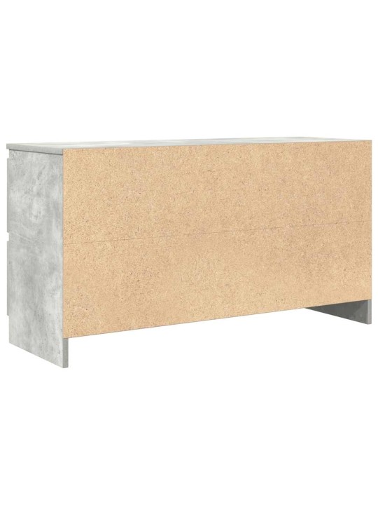 Tv skříňka betonově šedá 100x35x54 cm kompozitní dřevo