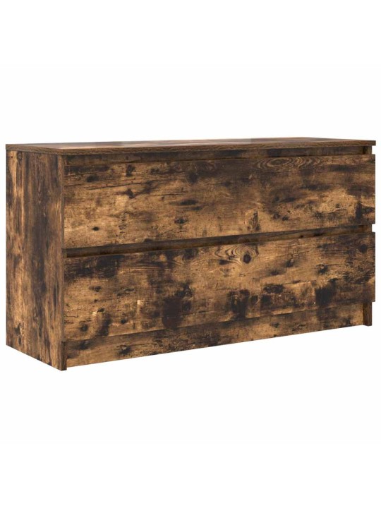 Tv skříňka kouřový dub 100x35x54 cm kompozitní dřevo