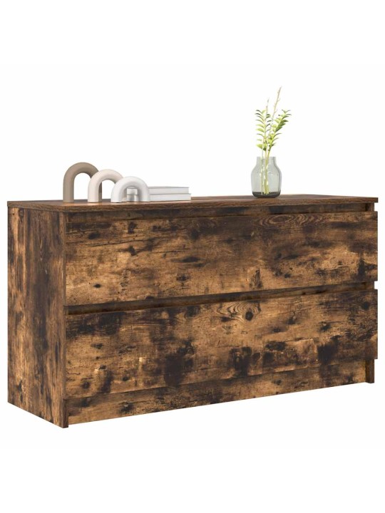 Tv skříňka kouřový dub 100x35x54 cm kompozitní dřevo