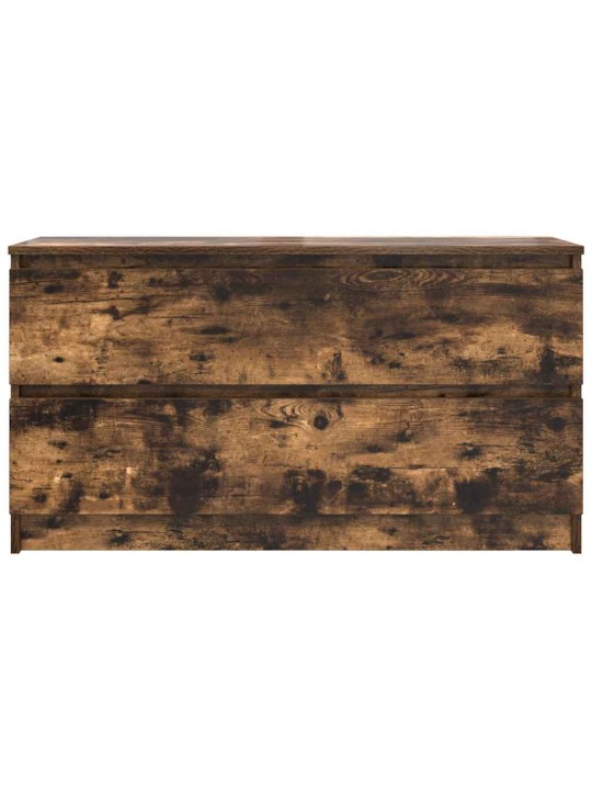 Tv skříňka kouřový dub 100x35x54 cm kompozitní dřevo
