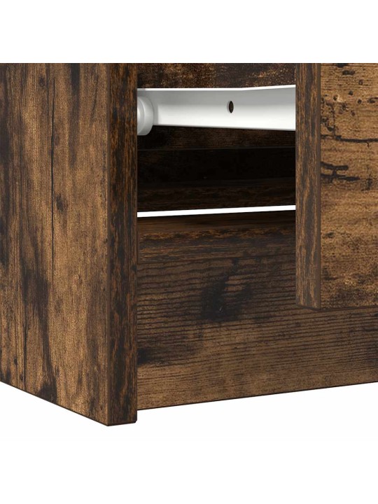 Tv skříňka kouřový dub 100x35x54 cm kompozitní dřevo