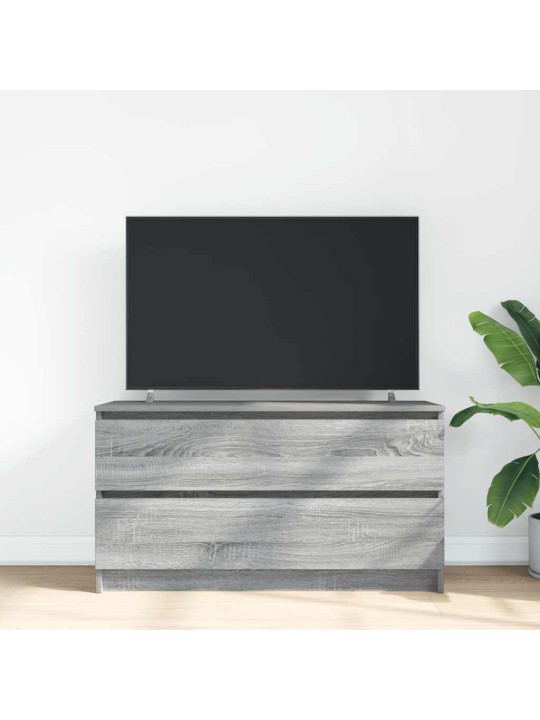 Tv skříňka šedá sonoma 100x35x54 cm kompozitní dřevo