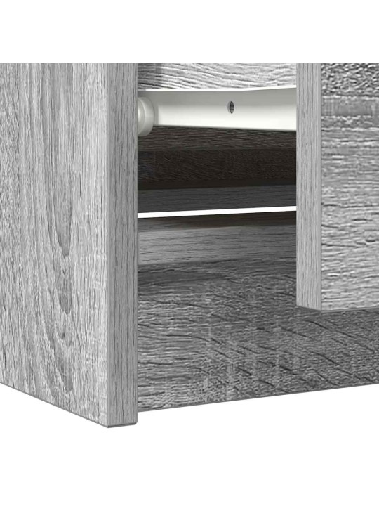 Tv skříňka šedá sonoma 100x35x54 cm kompozitní dřevo