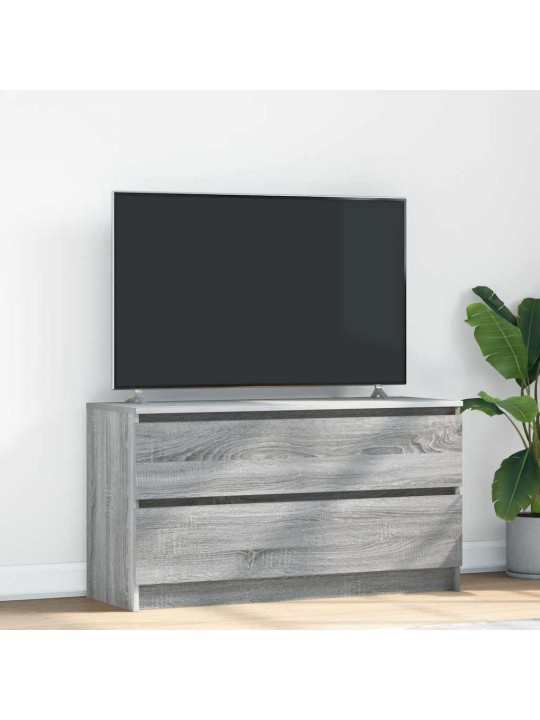 Tv skříňka šedá sonoma 100x35x54 cm kompozitní dřevo