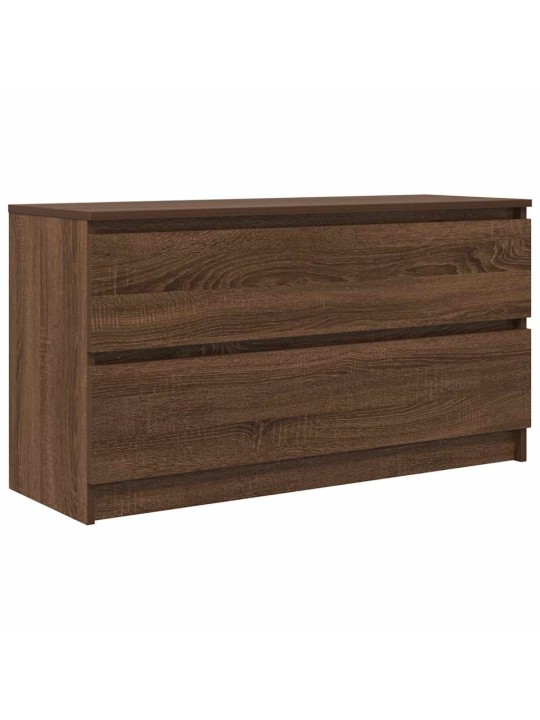Tv skříňka hnědý dub 100x35x54 cm kompozitní dřevo