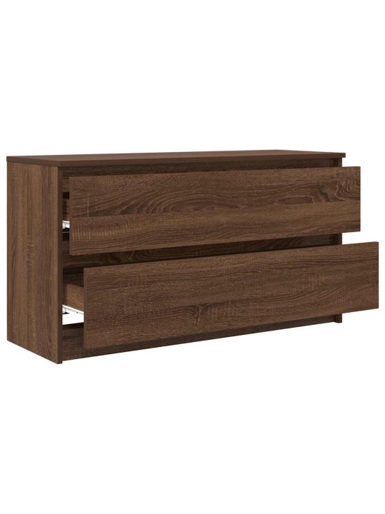 Tv skříňka hnědý dub 100x35x54 cm kompozitní dřevo
