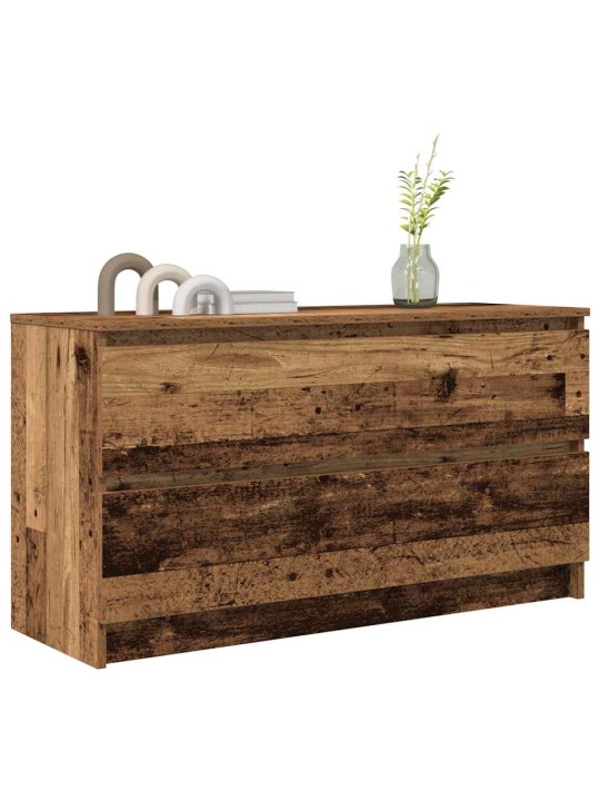 Tv stolek old wood 100x35x54 cm kompozitní dřevo