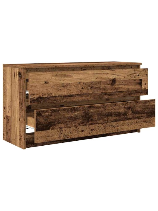 Tv stolek old wood 100x35x54 cm kompozitní dřevo