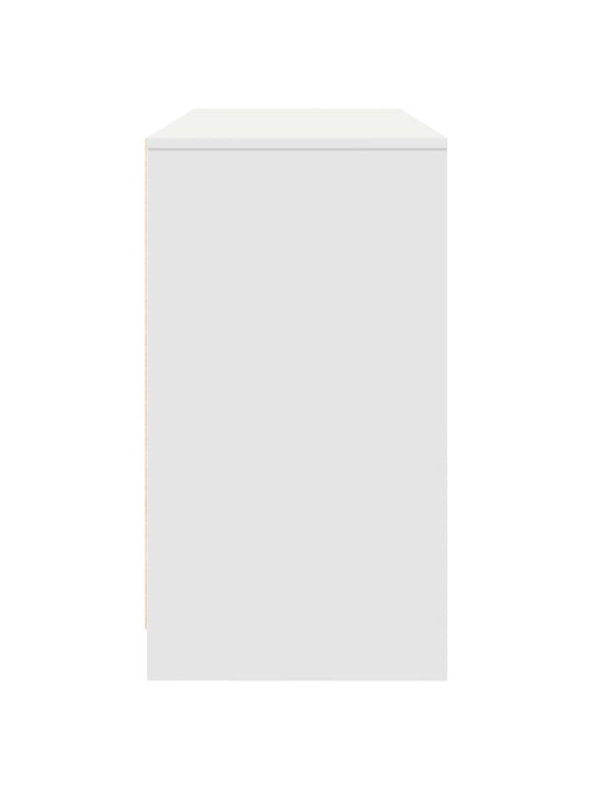 Psací stůl bílý 120x42x76 cm kompozitní dřevo