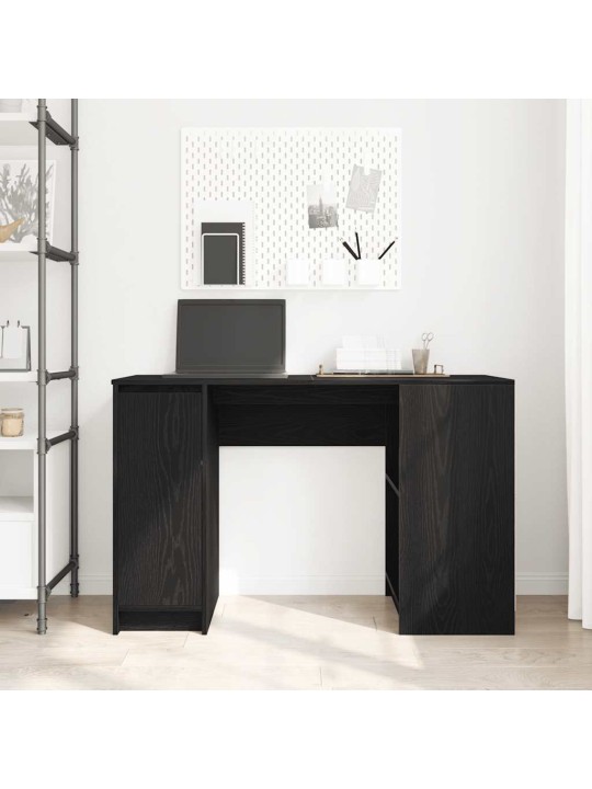 Psací stůl černý dub 120x42x76 cm dřevěné konstrukce