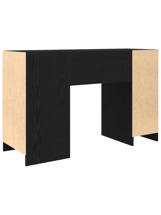 Psací stůl černý dub 120x42x76 cm dřevěné konstrukce