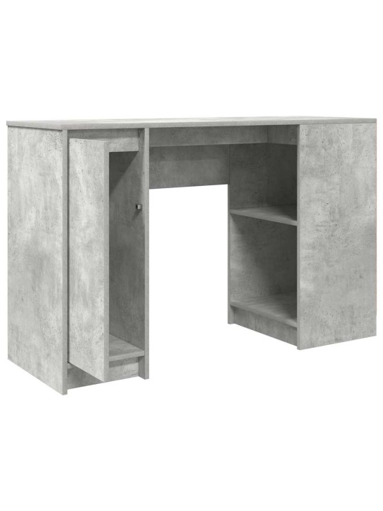 Psací stůl betonově šedý 120x42x76 cm kompozitní dřevo