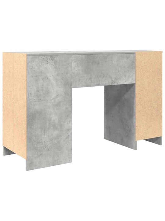Psací stůl betonově šedý 120x42x76 cm kompozitní dřevo