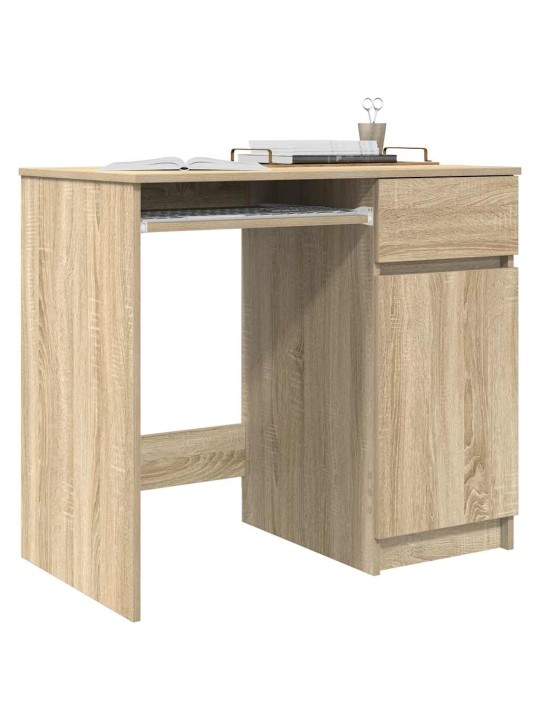 Psací stůl dub sonoma 86x49x76 cm kompozitní dřevo
