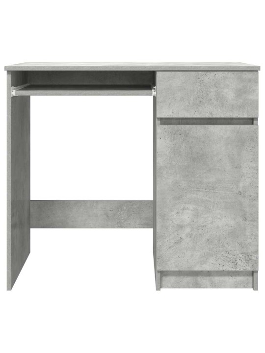 Psací stůl betonově šedý 86x49x76 cm kompozitní dřevo