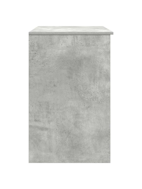 Psací stůl betonově šedý 86x49x76 cm kompozitní dřevo