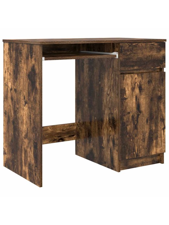 Psací stůl kouřový dub 86x49x76 cm kompozitní dřevo