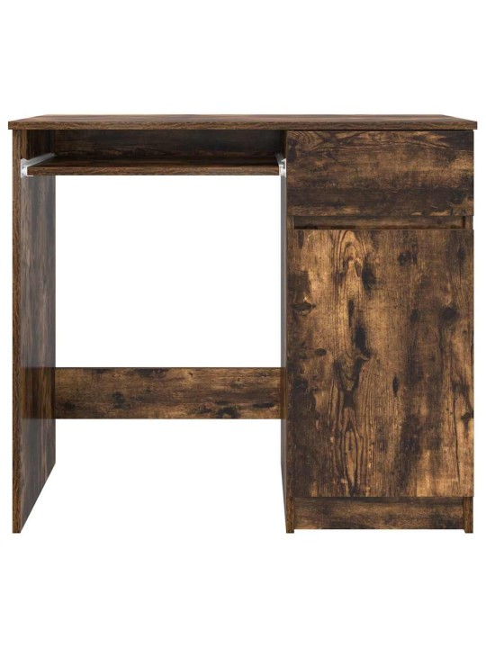 Psací stůl kouřový dub 86x49x76 cm kompozitní dřevo