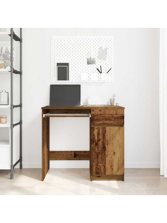 Psací stůl old wood 86x49x76 cm kompozitní dřevo