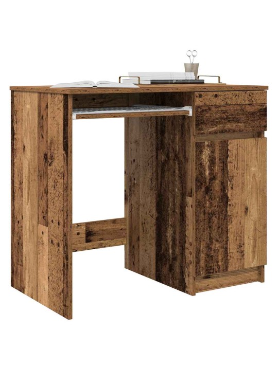 Psací stůl old wood 86x49x76 cm kompozitní dřevo
