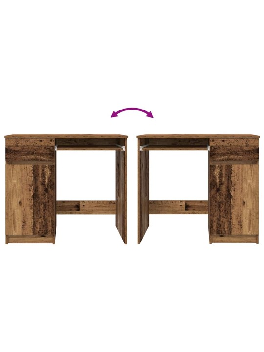 Psací stůl old wood 86x49x76 cm kompozitní dřevo