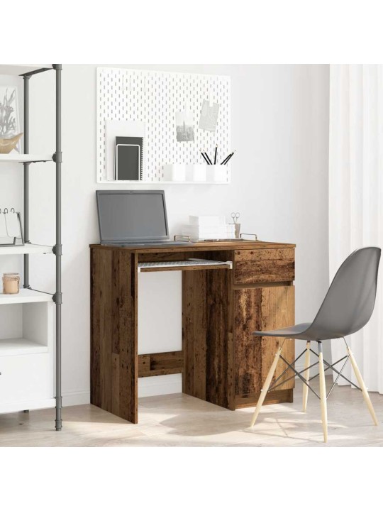 Psací stůl old wood 86x49x76 cm kompozitní dřevo