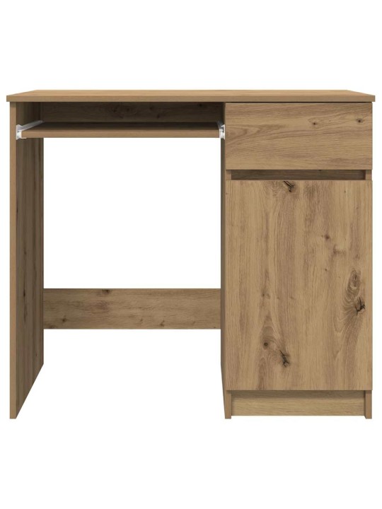 Psací stůl dub artisan 86x49x76 cm kompozitní dřevo
