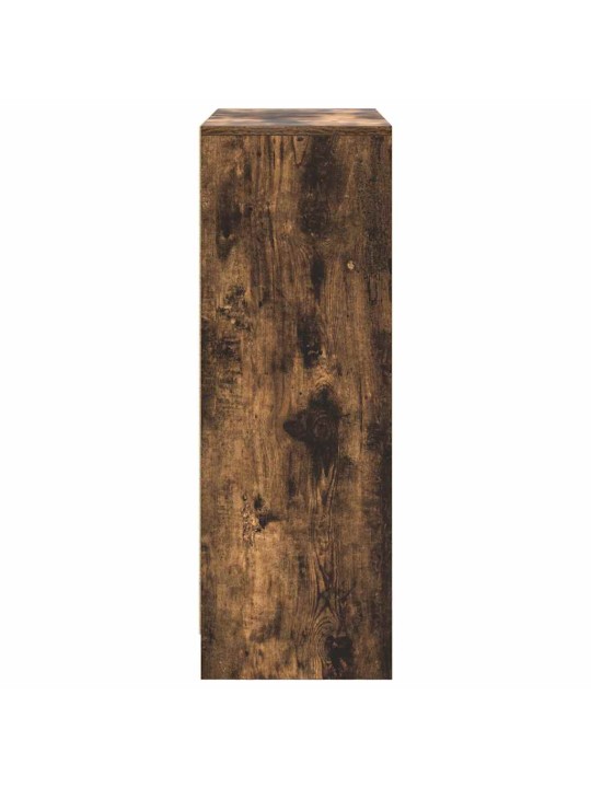 Příborník se zásuvkami a dvířky kouřový dub 73x31x90 cm