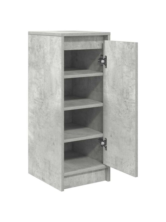 Botník betonově šedý 29,5x34x76 cm kompozitní dřevo