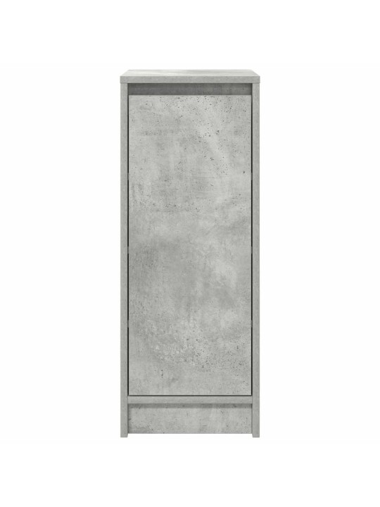 Botník betonově šedý 29,5x34x76 cm kompozitní dřevo