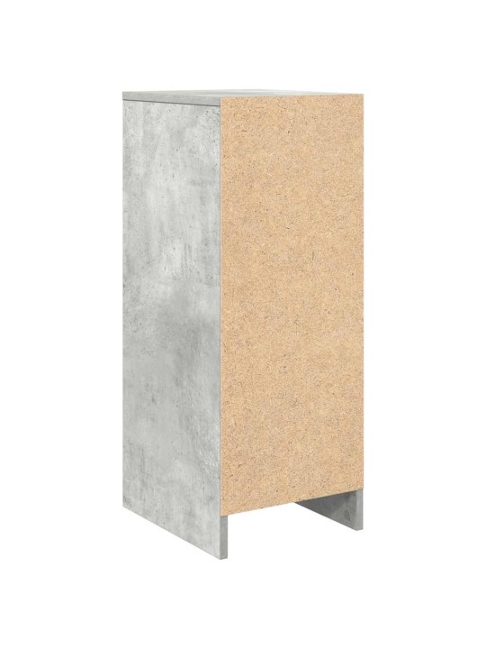 Botník betonově šedý 29,5x34x76 cm kompozitní dřevo