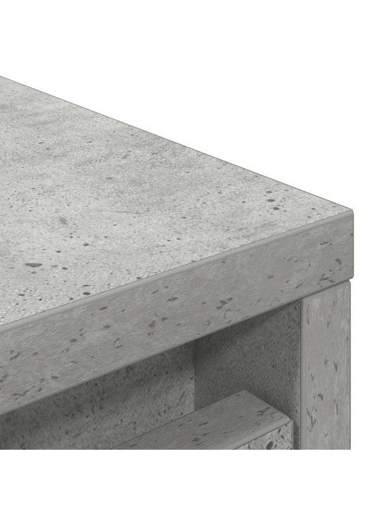 Botník betonově šedý 29,5x34x76 cm kompozitní dřevo