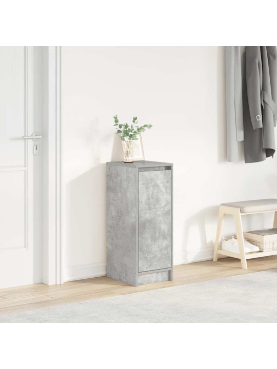 Botník betonově šedý 29,5x34x76 cm kompozitní dřevo