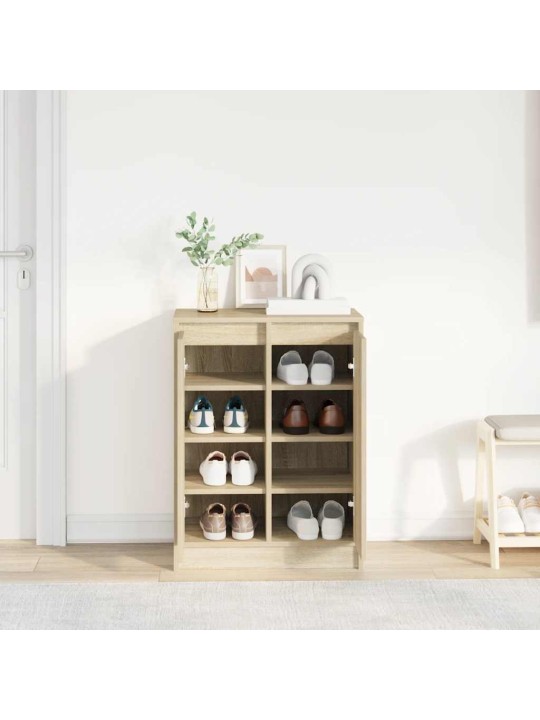 Botník dub sonoma 57x34x76 cm kompozitní dřevo