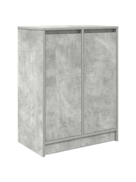 Botník betonově šedý 57x34x76 cm kompozitní dřevo