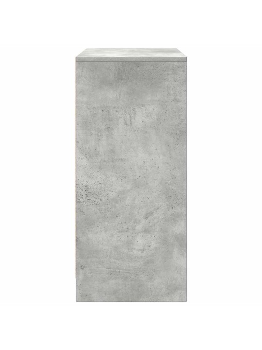 Botník betonově šedý 57x34x76 cm kompozitní dřevo