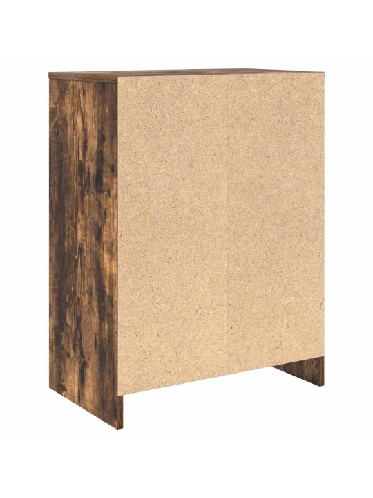 Botník kouřový dub 57x34x76 cm kompozitní dřevo