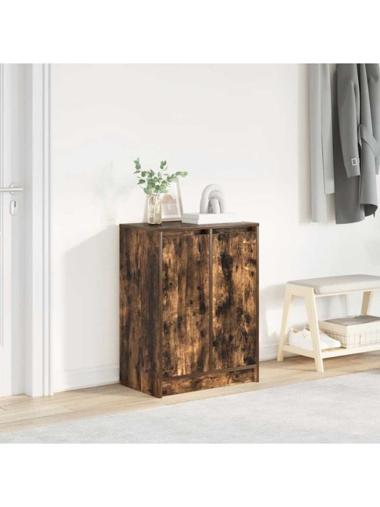 Botník kouřový dub 57x34x76 cm kompozitní dřevo