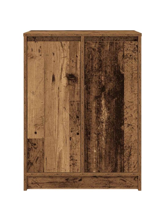 Botník staré dřevo 57x34x76 cm kompozitní dřevo