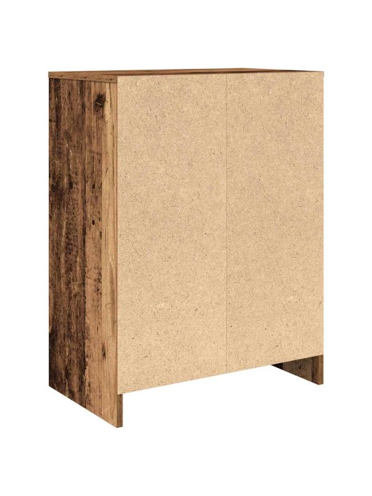 Botník staré dřevo 57x34x76 cm kompozitní dřevo