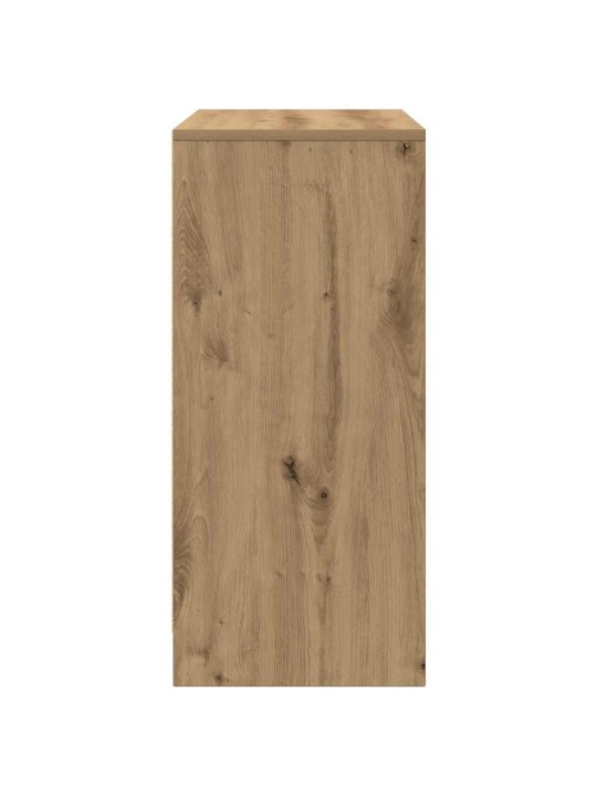 Botník dub artisan 57x34x76 cm kompozitní dřevo