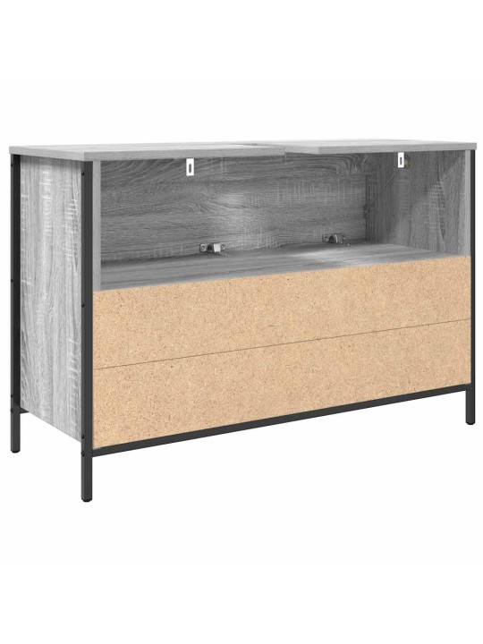Koupelnová skříňka s umyvadlem a zásuvkami grey sonoma